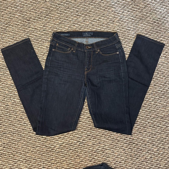 Lucky Brand Dark Wash Straight Jeans - Picture 2 of 4